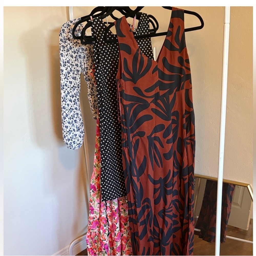 Hawaiian print Maxi Dress - Picture 6 of 7